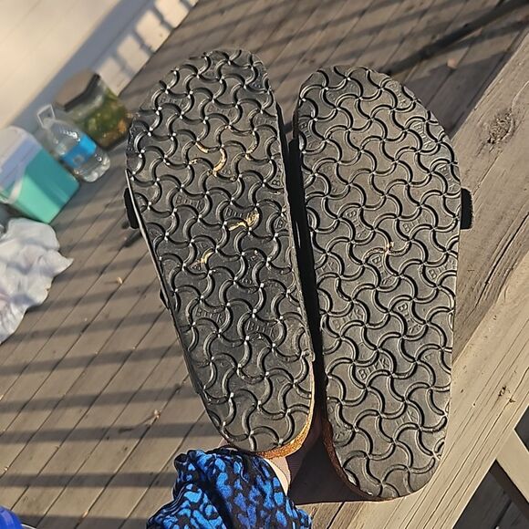 Birkenstock Arizona Black leather sandals size 44 / M 11 main image 6